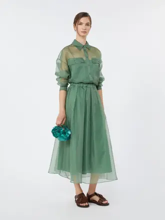 MaxMara Weekend Colombia Shirt - Vert