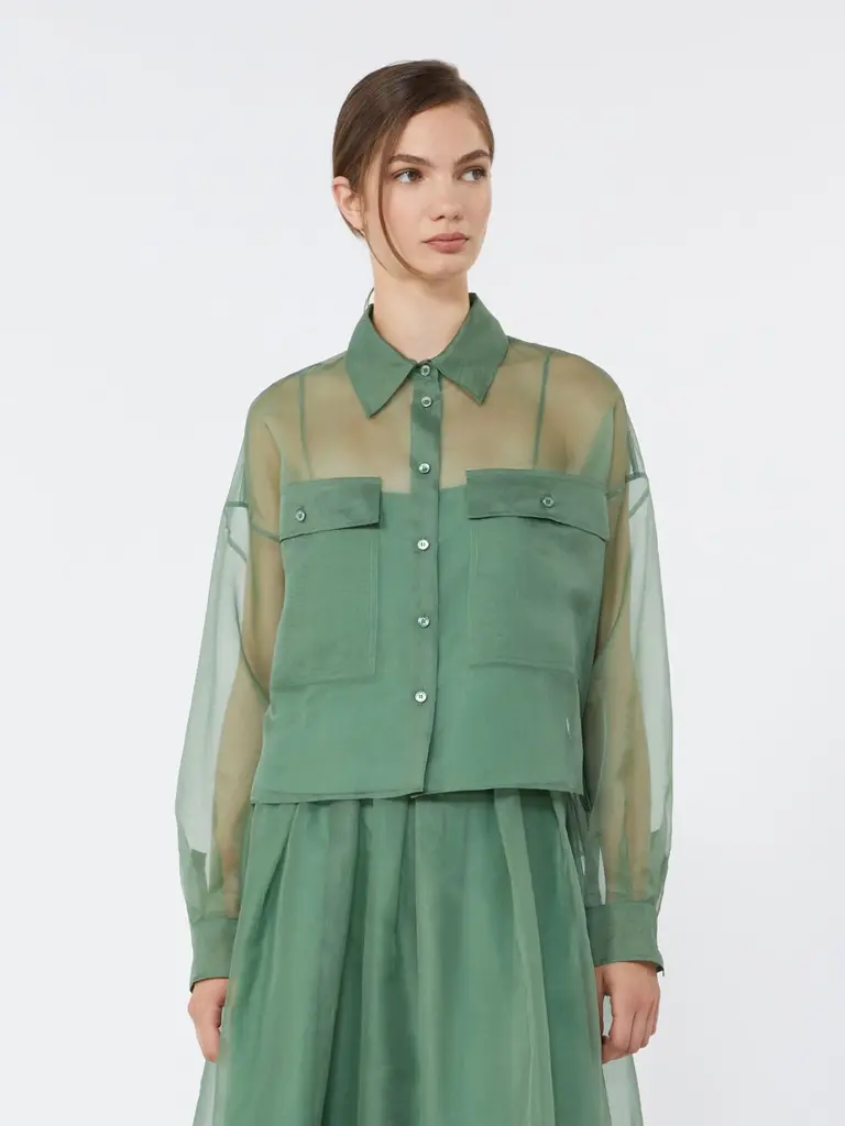 MaxMara Weekend Colombia Shirt - Vert
