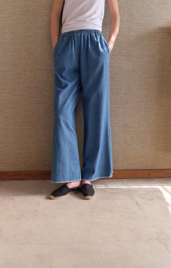 American Vintage Izeway Pants - Medium blue