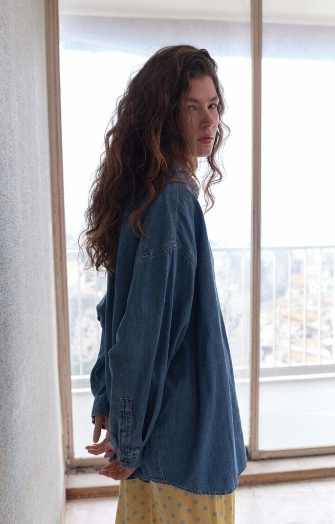 American Vintage Izeway Shirt - Medium Blue