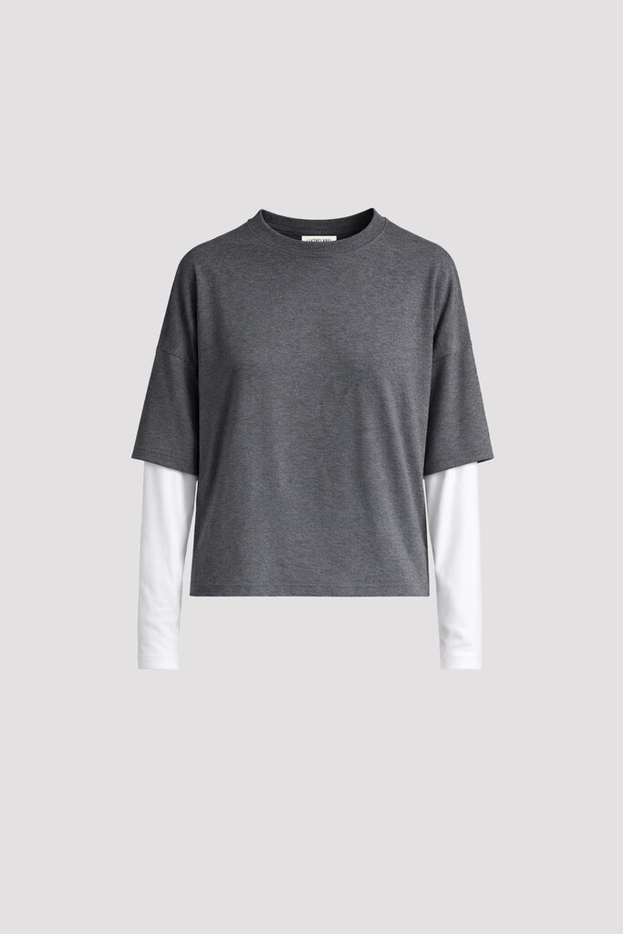 Liv The Label Feline Tee - Antracite