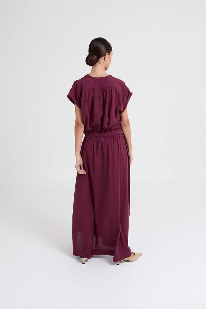 Liv The Label Yulia top - Burgundy