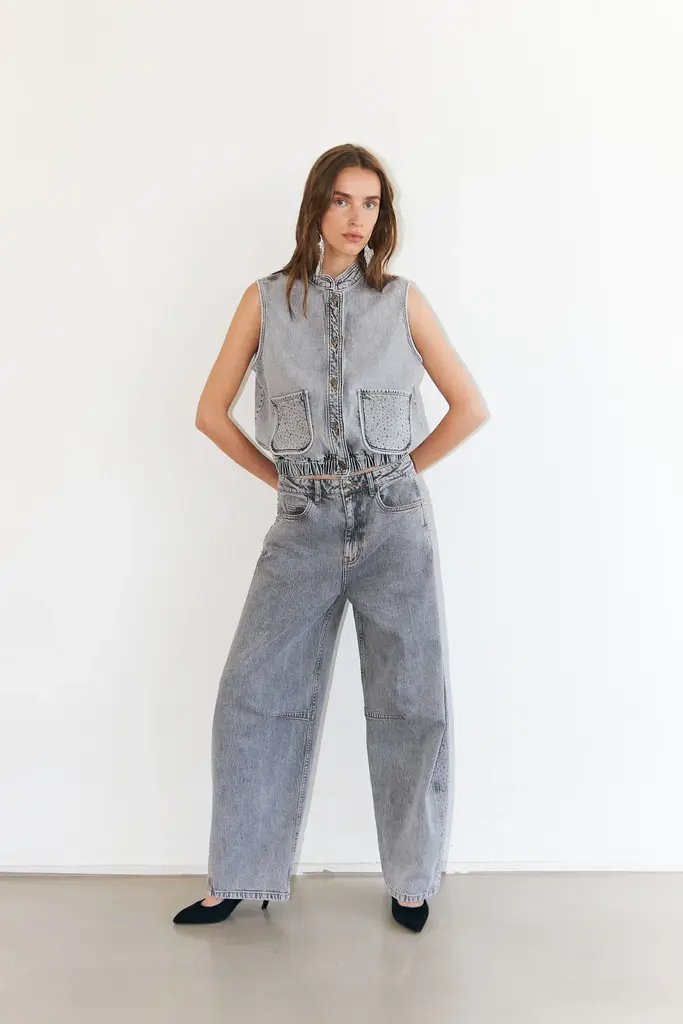 Lolly's Laundry Ava Jeans - Light Grey