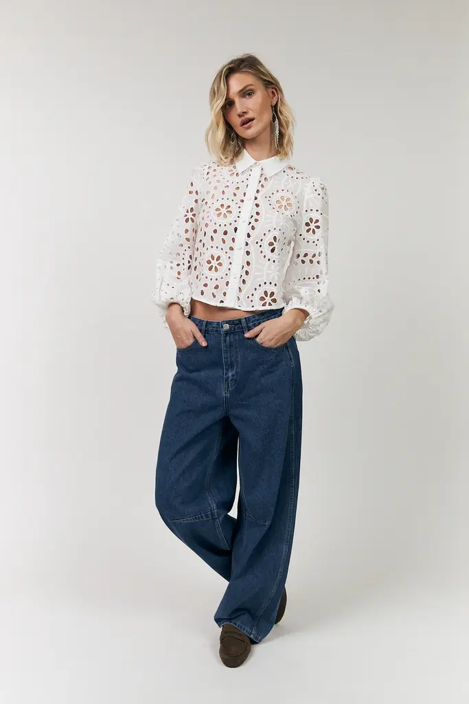 Lolly's Laundry Remy Shirt - Off White