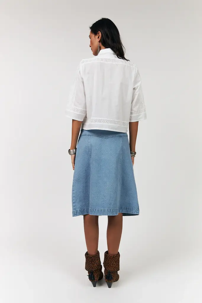 Lolly's Laundry Amora Shirt - Creme