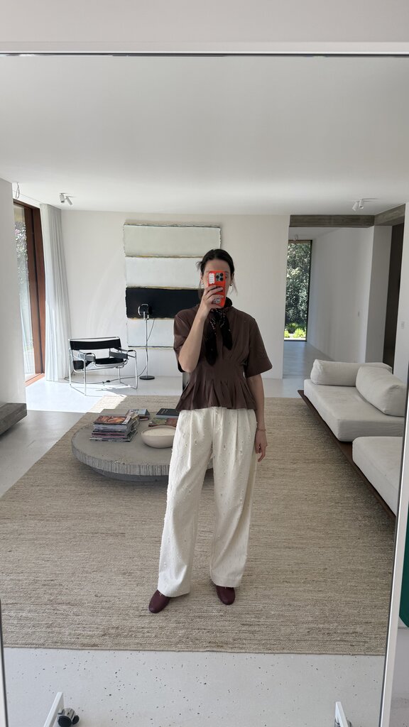 Gestuz Inez tee - Brown