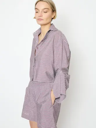 RE/BORN Adriana Shirt - Vino