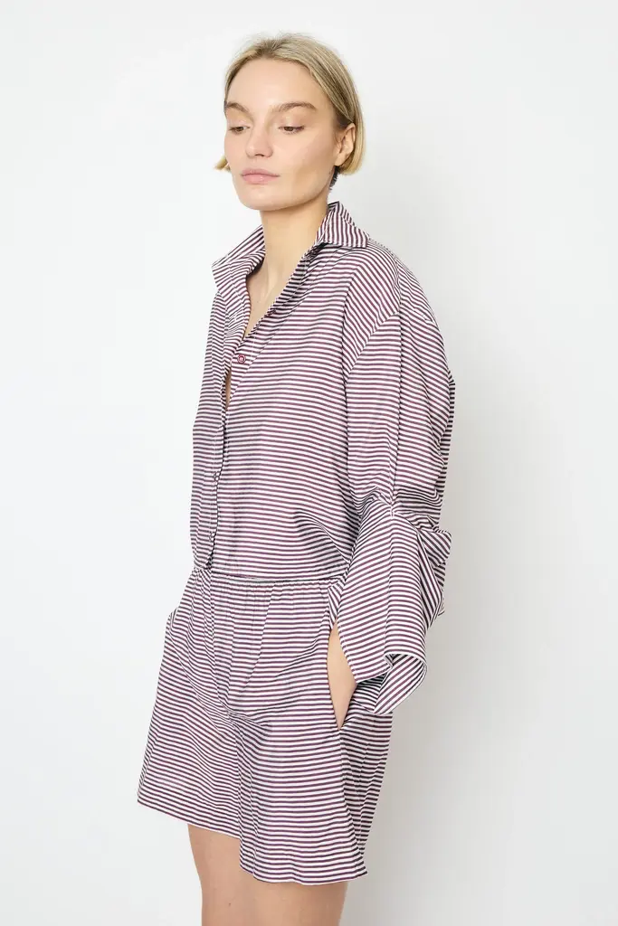 RE/BORN Adriana Shirt - Vino