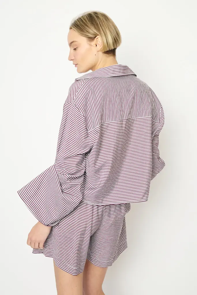 RE/BORN Adriana Shirt - Vino