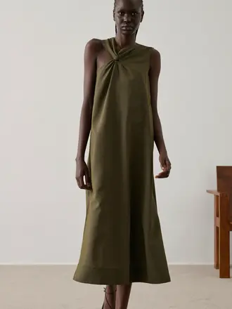 Soeur Emna Dress - Khaki