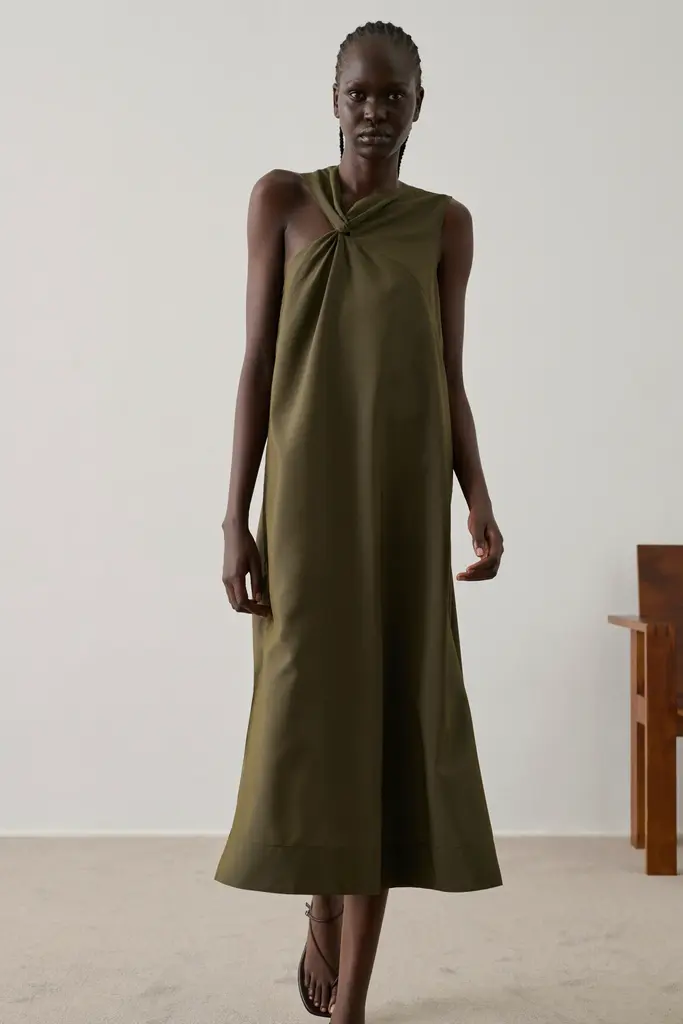 Soeur Emna Dress - Khaki