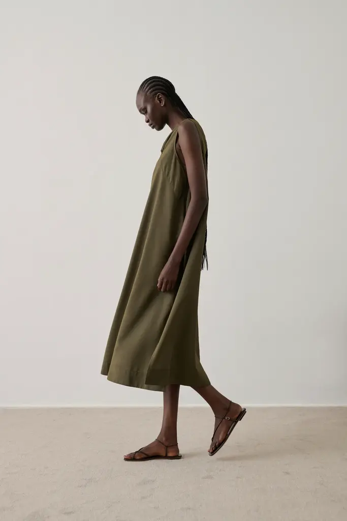 Soeur Emna Dress - Khaki