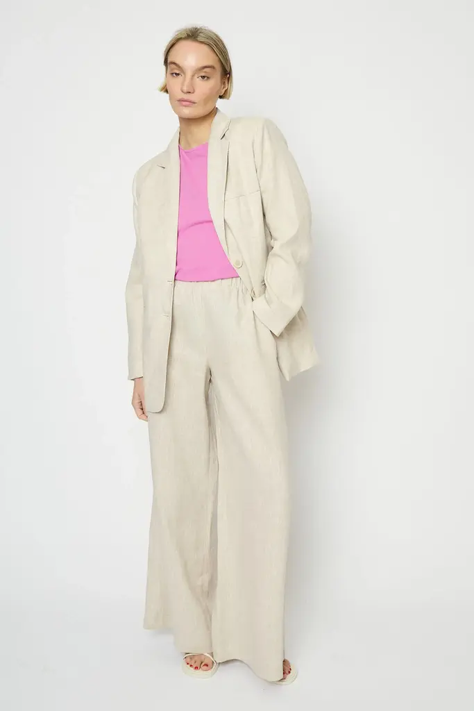 RE/BORN Tina Pants - Raw Linen