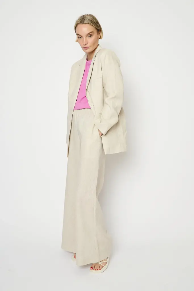 RE/BORN Tina Pants - Raw Linen