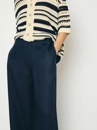 RE/BORN Tina Pants - Dark Blue