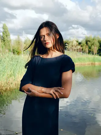 Les Sweets Camille Dress - Navy