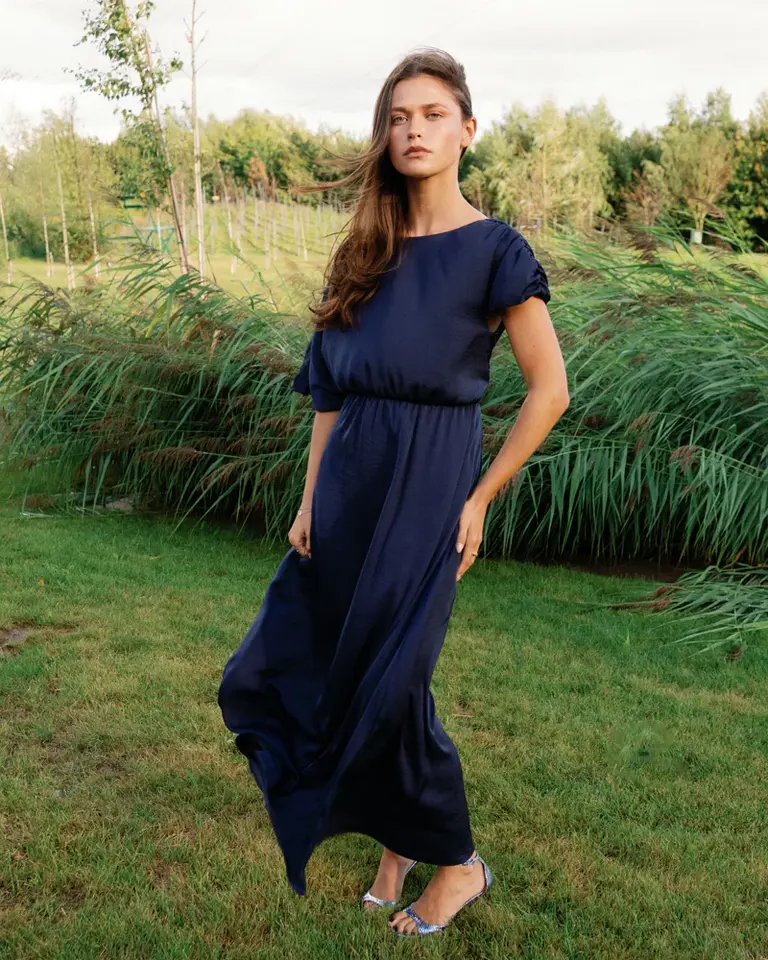 Les Sweets Camille Dress - Navy