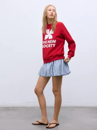 The New Society Cloe Skirt - Summer/Midnight