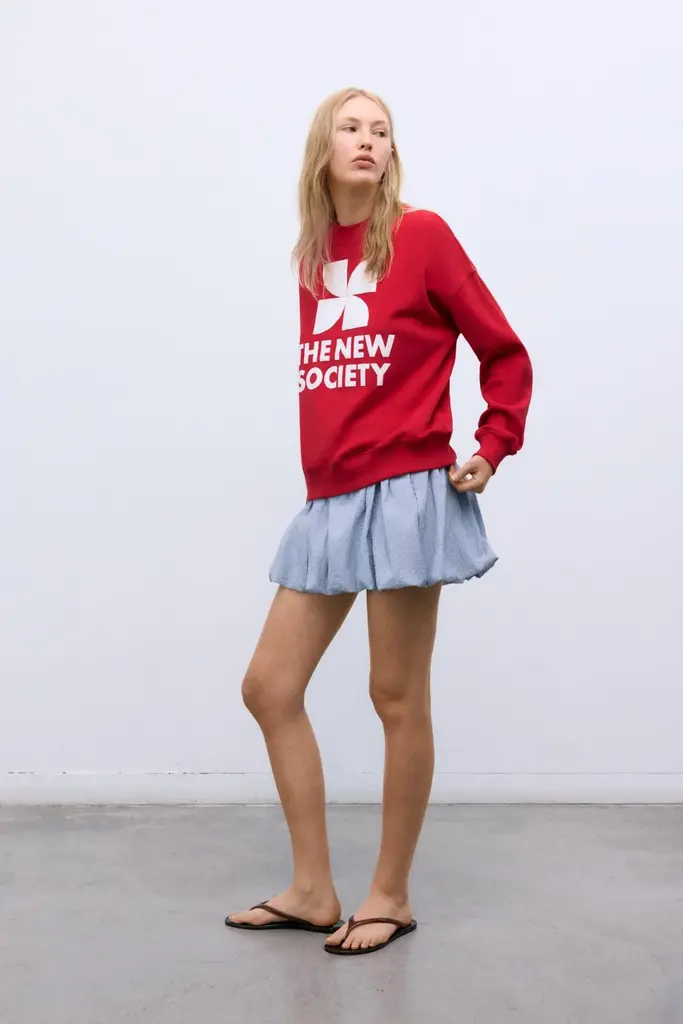 The New Society Cloe Skirt - Summer/Midnight