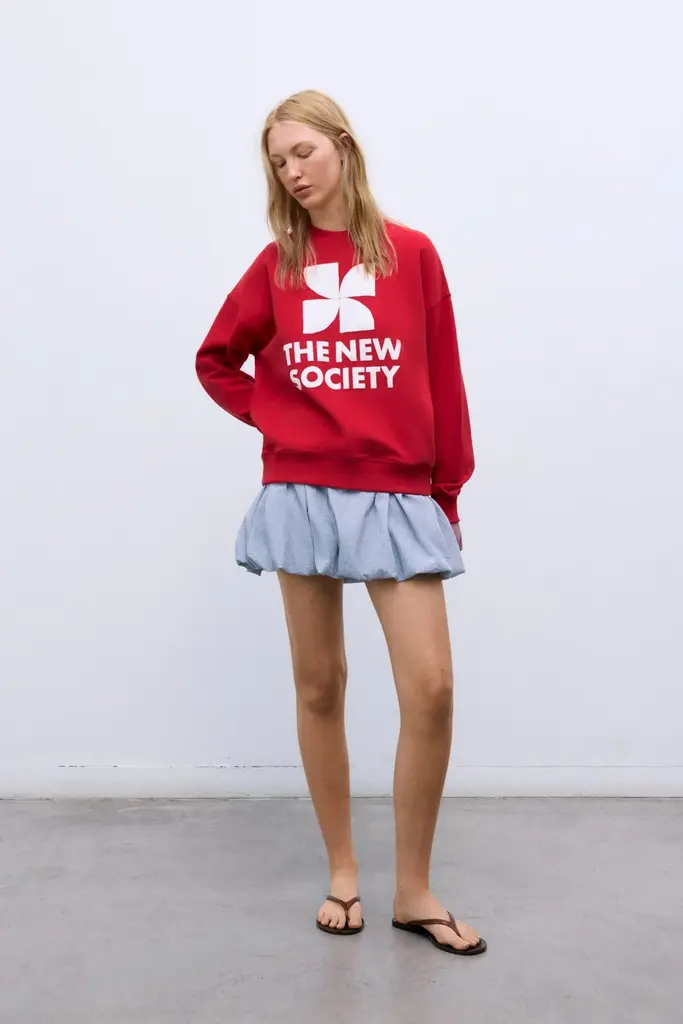 The New Society Cloe Skirt - Summer/Midnight