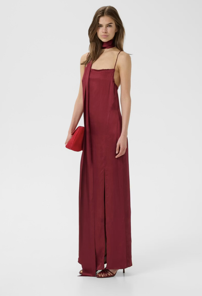 Gestuz Sirwa Dress - Dark Red