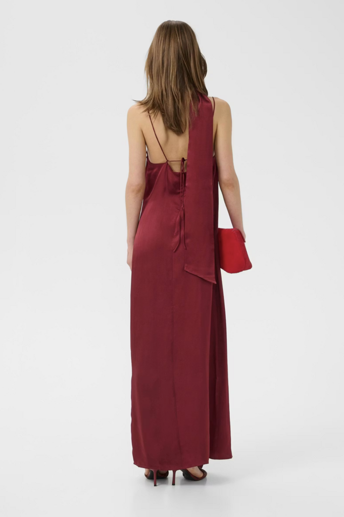 Gestuz Sirwa Dress - Dark Red