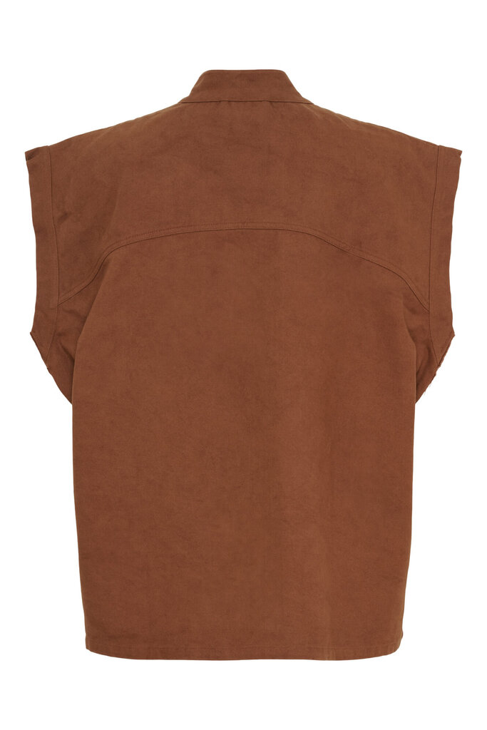 Anne-mi Luna Waistcoat - Cambridge Brown