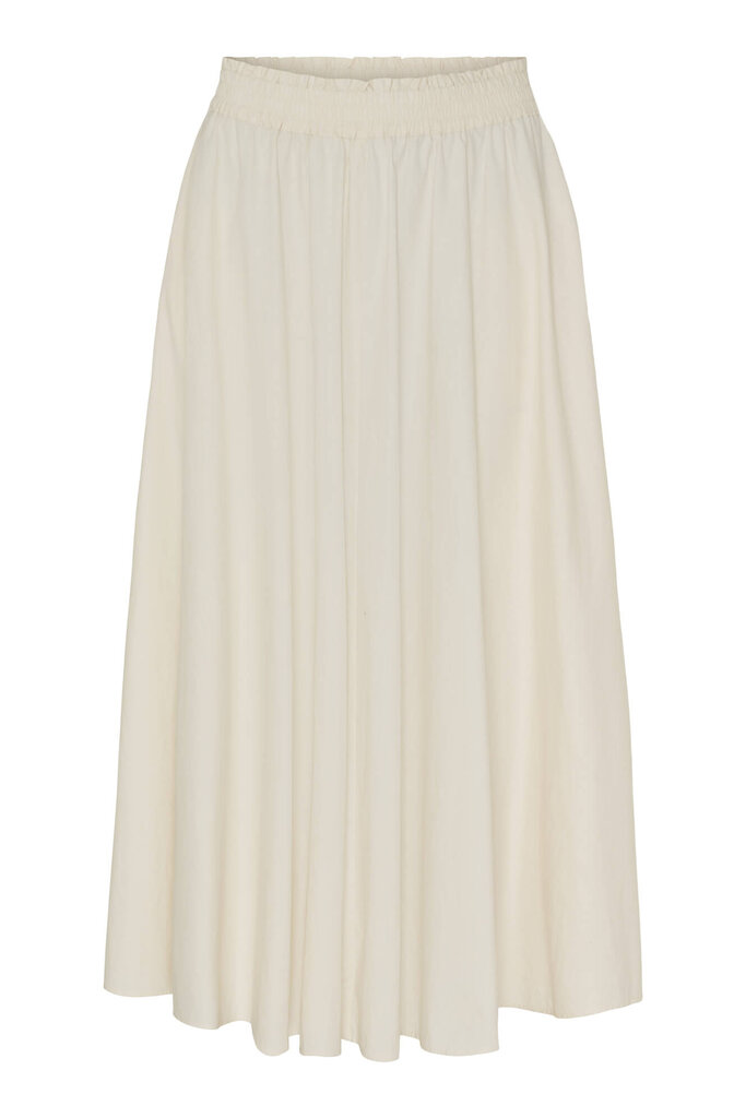 Anne-mi Irissa Long Skirt - White Sand