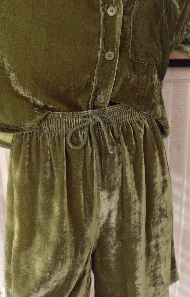 American Vintage Ankaz Short Mi Long - Origan