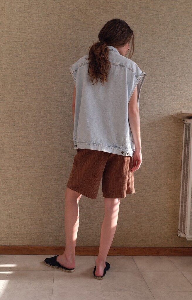 American Vintage Joybird Vest - Winter Bleached