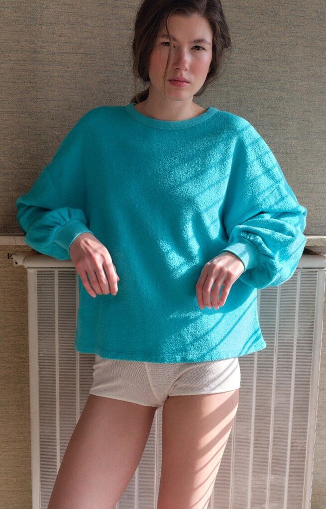 American Vintage Bobypark Sweater - Turquoise