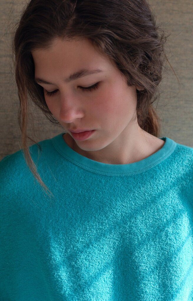 American Vintage Bobypark Sweater - Turquoise