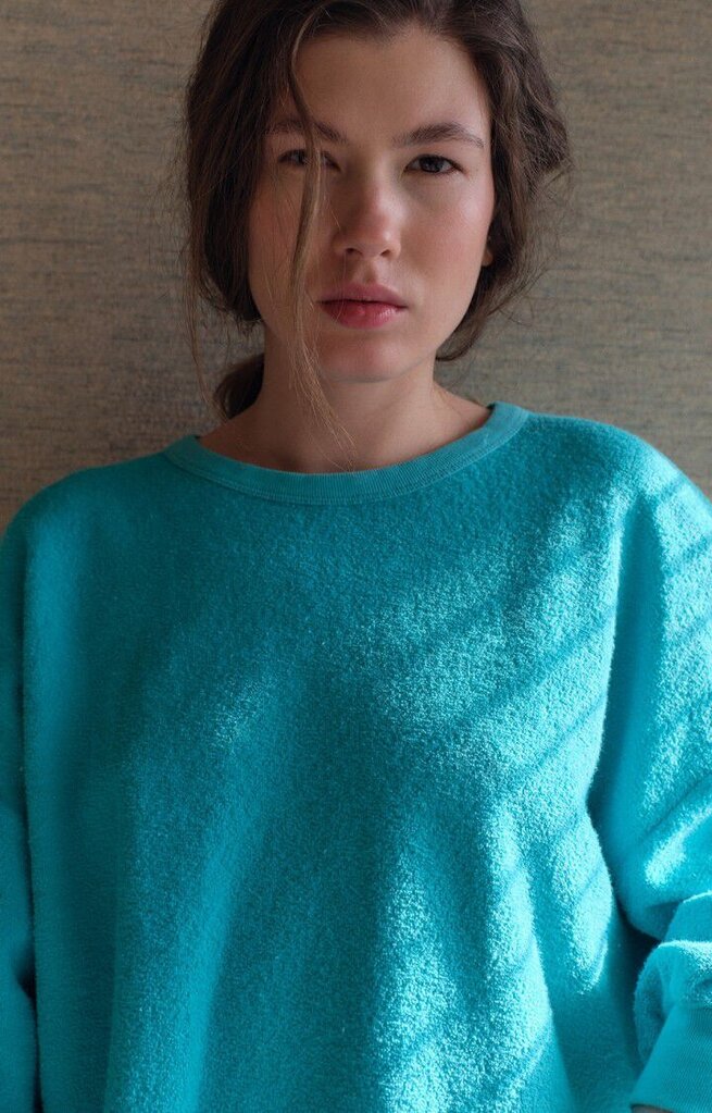 American Vintage Bobypark Sweater - Turquoise