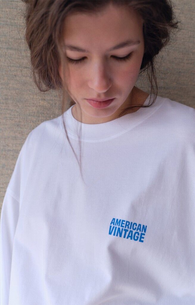 American Vintage Gixy Longsleeve - White