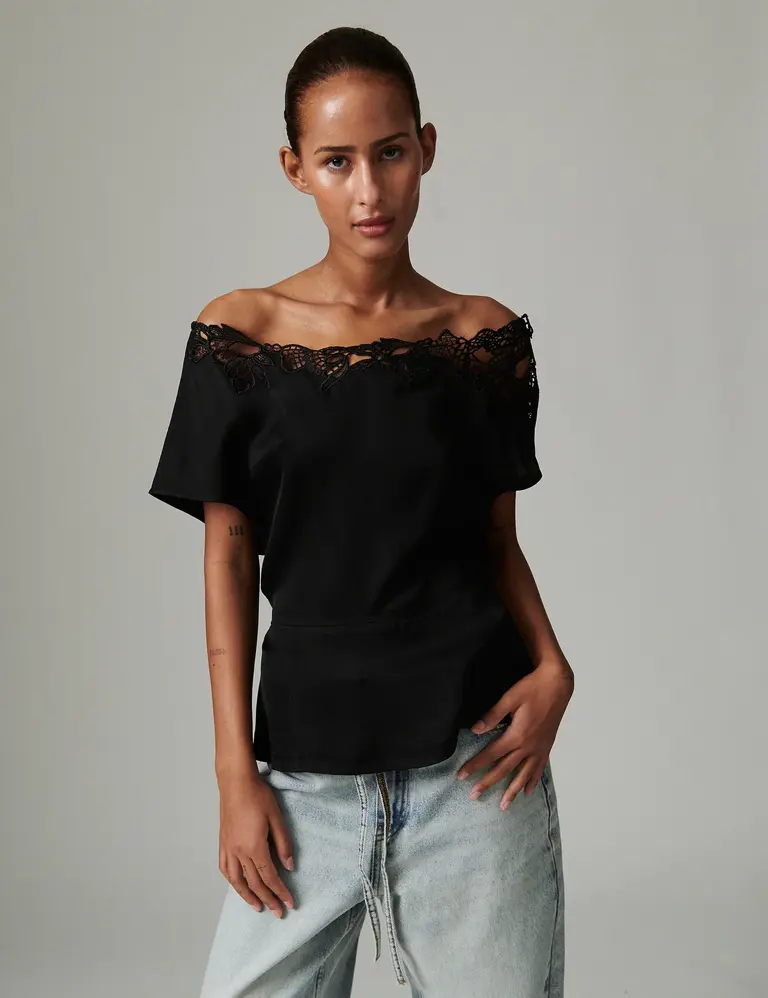 DAY Lesto Top - Matte Crepe