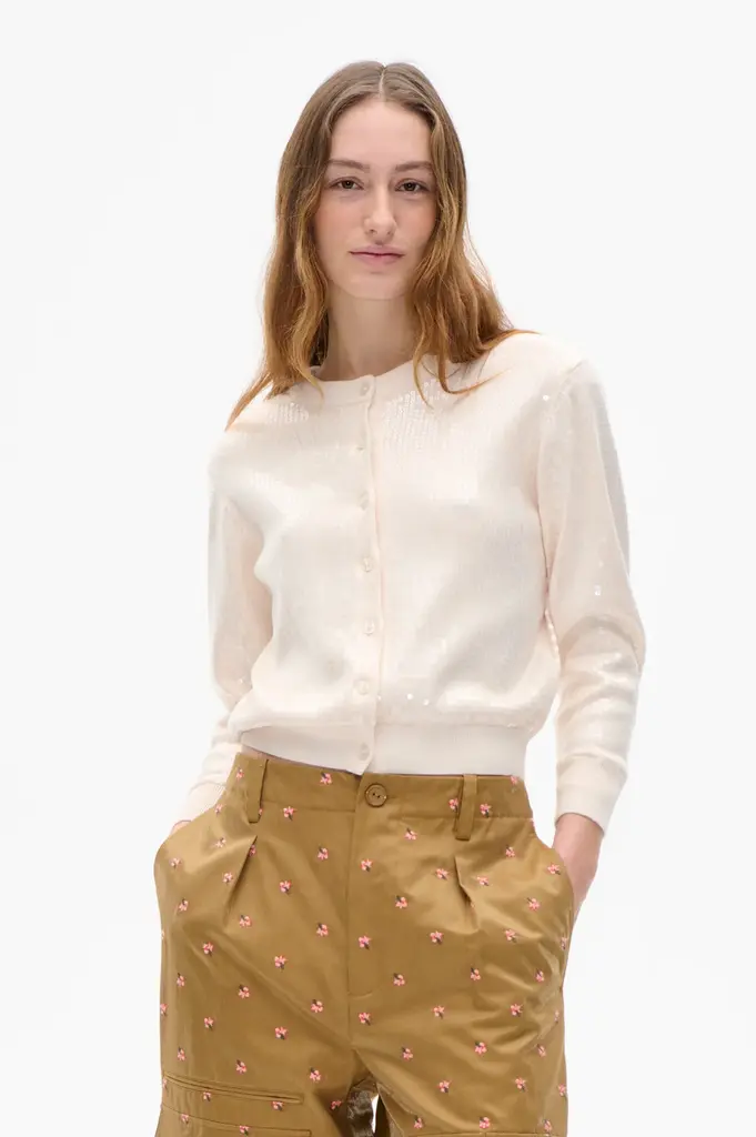 Baum und Pferdgarten Caylee Cardigan - Pastel Parchment