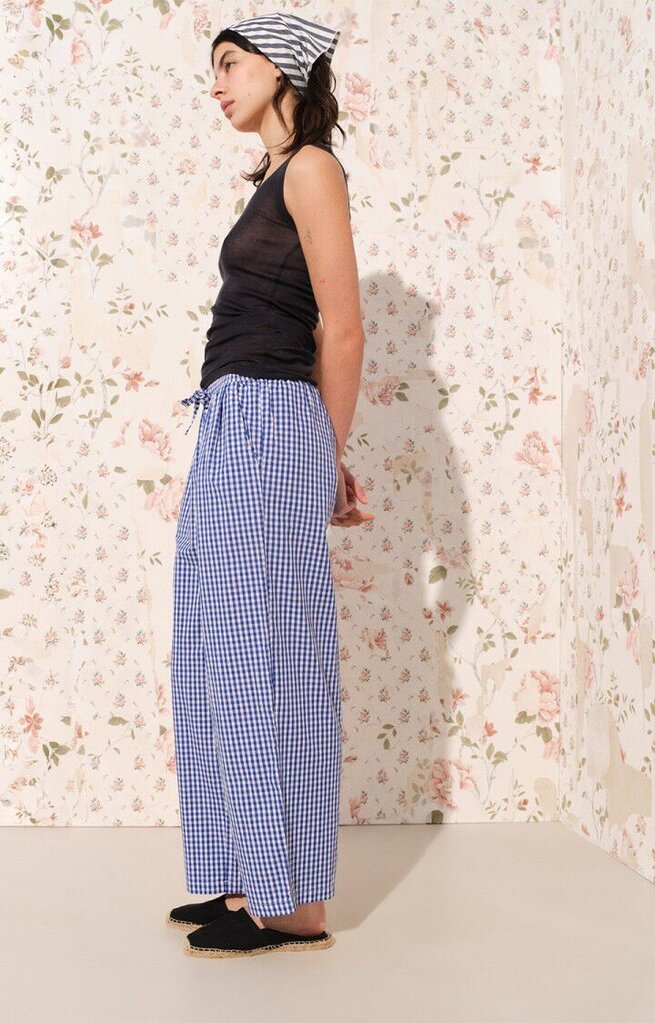 American Vintage Ekirow Pants - Vichy Blue