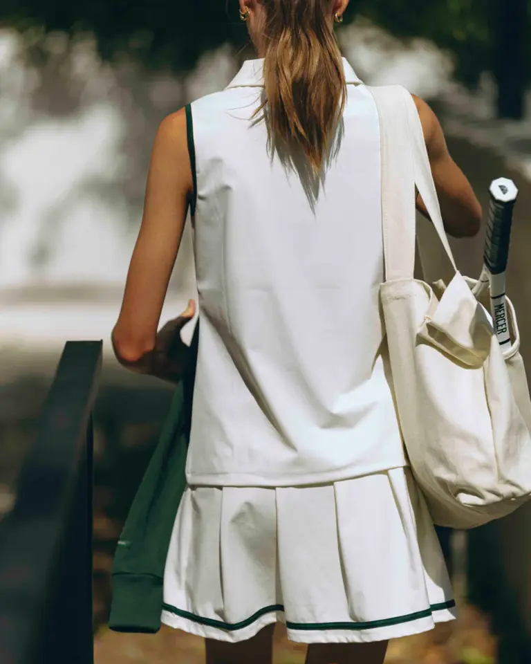 Mercer The Mercer Tennis Skirt - Off White