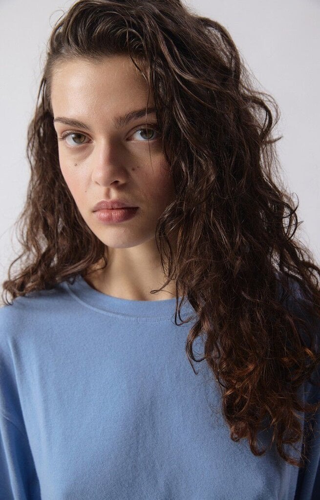 American Vintage Ypawood Longsleeve - Bleu Chine