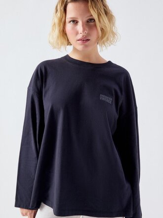 American Vintage Gixy Longsleeve - Noir