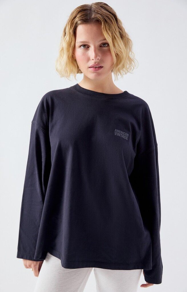 American Vintage Gixy Longsleeve - Noir