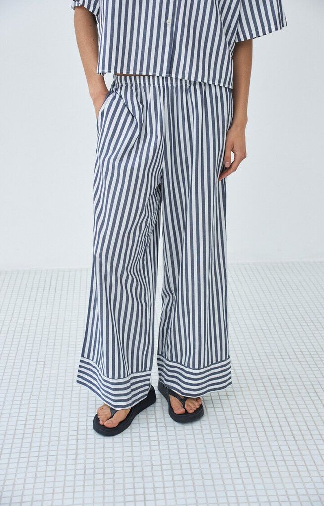 American Vintage Vextown Pants - Rayure Encre