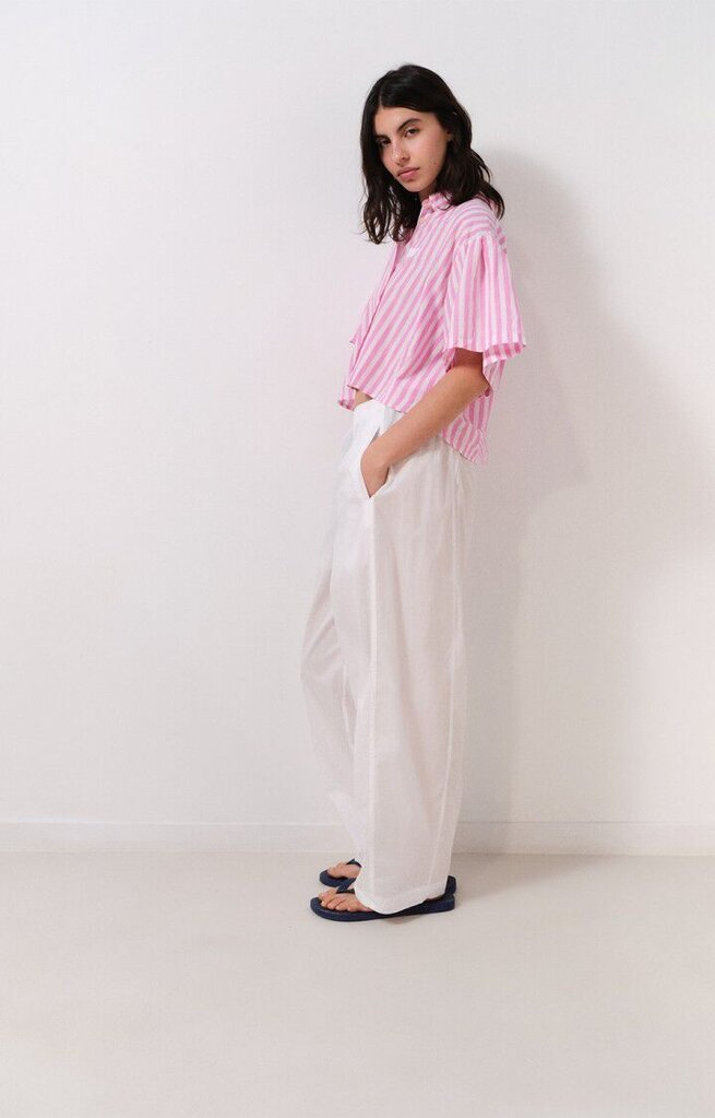 American Vintage Vextown Chemise - Rayure Rose