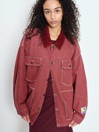 American Vintage Ymobay Veste ML - Bordeaux