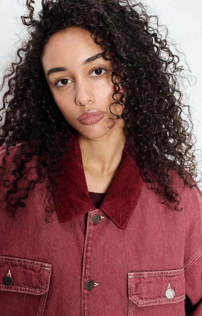 American Vintage Ymobay Veste ML - Bordeaux