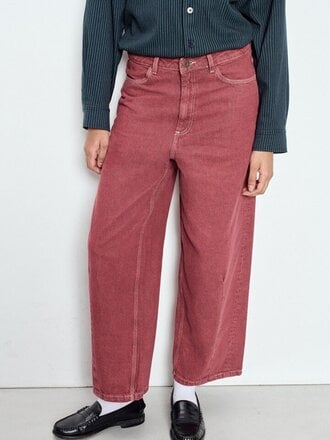 American Vintage Ymobay Pants - Bordeaux