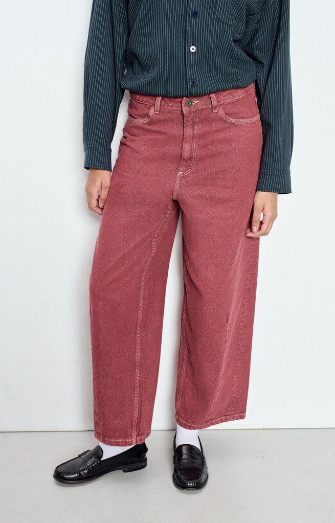 American Vintage Ymobay Pants - Bordeaux