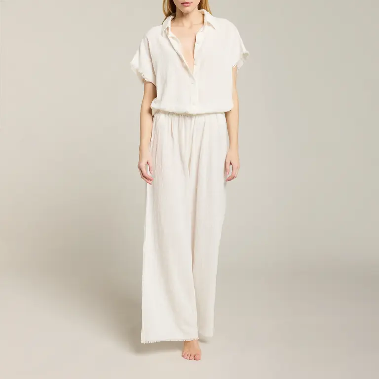 Maison Saint Julien Sparte Pants - Off White