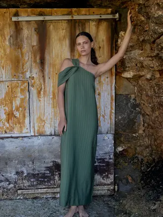 Studio Clique Fernanda Dress - Pesto