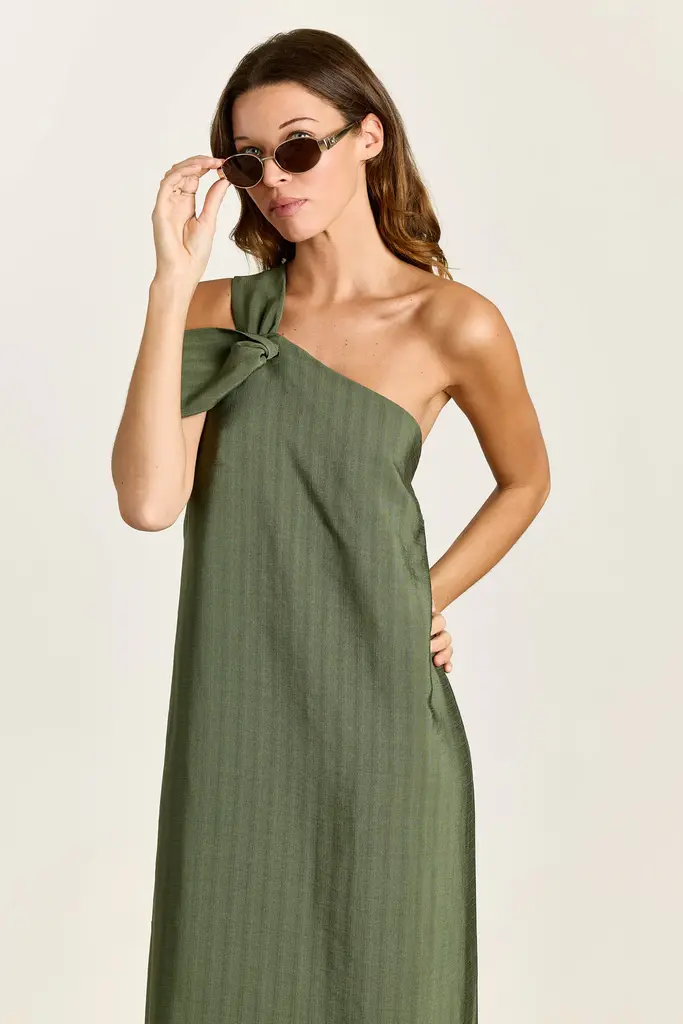 Studio Clique Fernanda Dress - Pesto